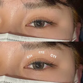 マツエク・マツパ 🎀束感マツエク/ カカエ アイナ🎀のマツエク・マツパデザイン