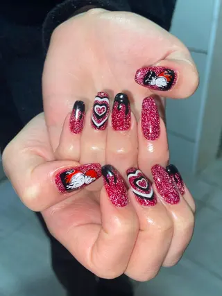 ネイル 🧸プルエクステ❤︎ ネイルKAO🧸のヘアスタイル