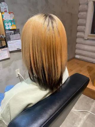 ミディアム 川原 結希音のヘアスタイル