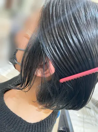 ミディアム カラー CUT STUDIO 141所属・渡部 恭子のヘアスタイル