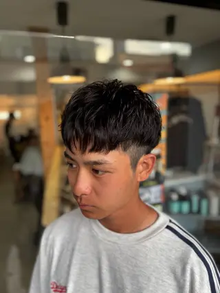ショート swell所属・【メンズヘア】 コジマハヤトのヘアスタイル