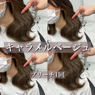 カラー 似合わせ💗透け感 💗うる艶カラー💗のヘアスタイル