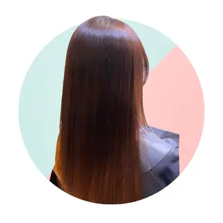 ロング パーマ 酸性縮毛矯正/ ホッタケイシのヘアスタイル