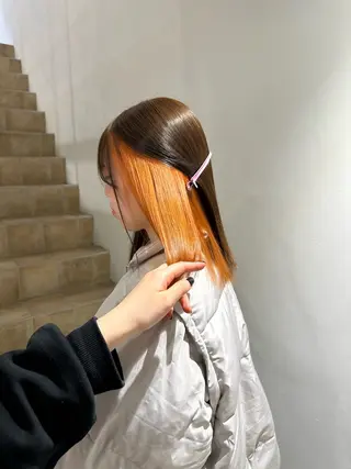 ミディアム カラー MOE 🌙新宿三丁目のヘアスタイル