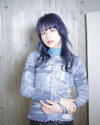 セミロング 石沢 知康のヘアスタイル