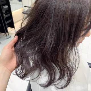 ミディアム カラー minami🪷 暖色カラーのヘアスタイル