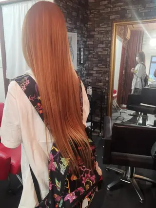 ロング カラー 東心斎橋🌏豆柴 🐾倶楽部のヘアスタイル