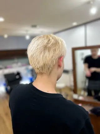 メンズ 原 夢歩のヘアスタイル