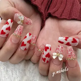 ネイル She nail studio 原宿所属・パラジェル有/ スカルプ/mahoのネイルデザイン