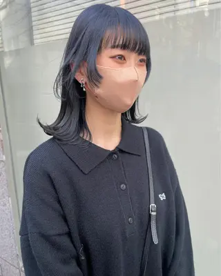 ミディアム salon village所属・ウルフカット🪽 レイヤー/髪質改善のヘアスタイル