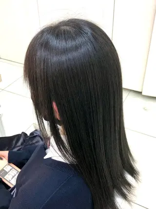 セミロング Ash 山田 勇太のヘアスタイル