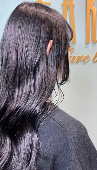 ロング カラー 磯田 冬弥のヘアスタイル