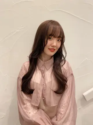 ロング カラー Ash中目黒店 榊間茜のヘアスタイル