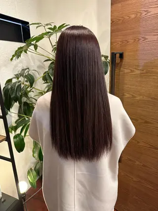 ロング カラー momo 札幌美容師のヘアスタイル