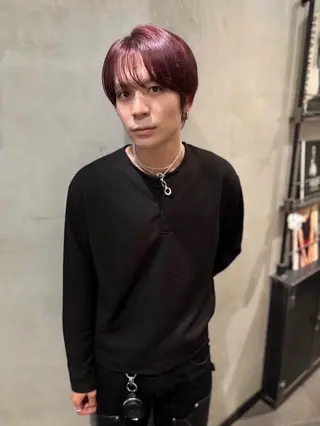 ショート カラー メンズ 優 作のヘアスタイル