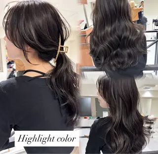 セミロング 市毛 結菜のヘアスタイル