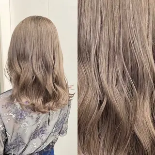 ロング 大人っぽベージュ🤍 当日予約◎ヒロトのヘアスタイル