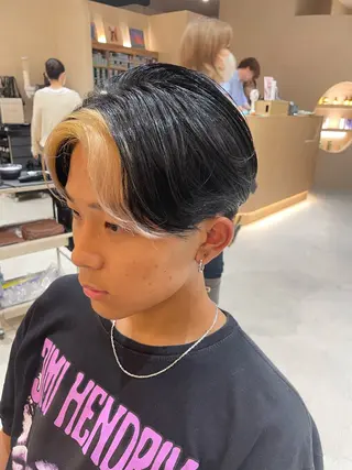 ショート カラー パーマ ヘアアレンジ メンズ キッズ ネイル マツエク・マツパ アイブロウ ゆうか/ カットモデル募集のヘアスタイル