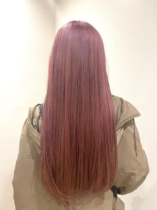 ロング 森田翔斗 顔周りレイヤーのヘアスタイル