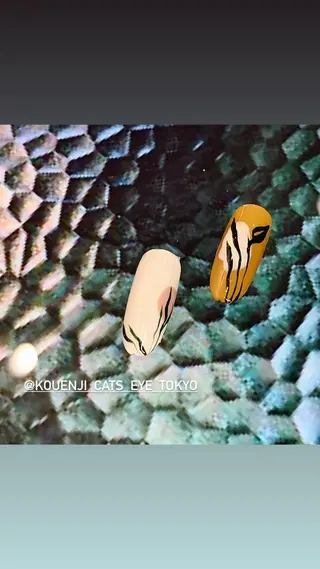 ネイル キャッツアイ西荻窪店 yasuoのネイルデザイン