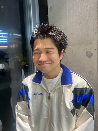 メンズ 吉沢遣人/レイヤー 艶カラー/パーマのヘアスタイル