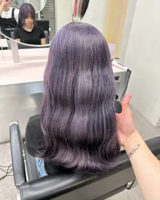 ロング カラー ✨武内凌太✨ 複雑履歴/ムラ修正のヘアスタイル