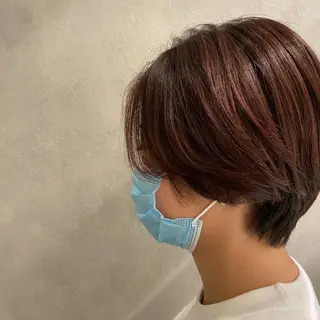 ショート カラー 似合わせ美髪ヘア✨ 天王寺.阿倍野🌈のヘアスタイル