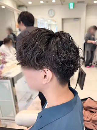 パーマ メンズ 【𝐀𝐬𝐡-池袋 】ひな 🎀💭のヘアスタイル