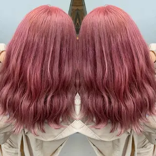 ミディアム 大泉 美久のヘアスタイル