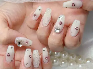 ネイル 長さだし専門Minami所属・MN Nail salonのネイルデザイン