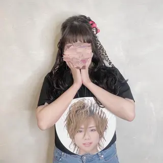 ロング number天王寺 スタイリストほたるのヘアスタイル