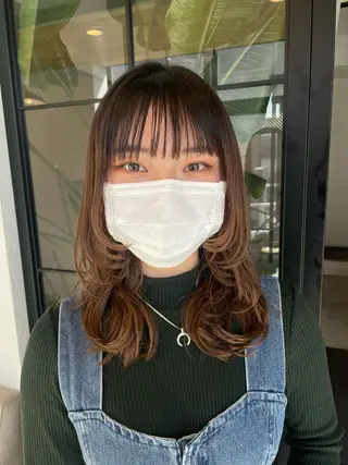 ミディアム ベージュカラー/新潟 カラー特化/落合優吾のヘアスタイル