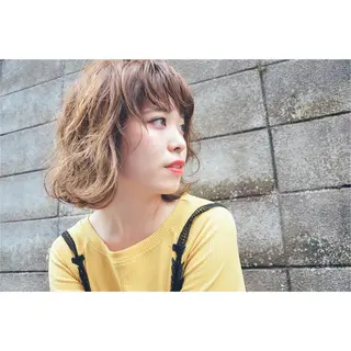 ミディアム カラー パーマ ヘアアレンジ sketcH.所属・中村 ダイスケのその他イメージ