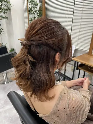 ミディアム OGAWA HIROKIのヘアスタイル