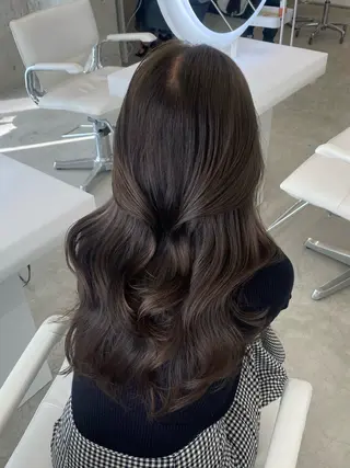 ロング 韓国レイヤー/透明感 カラー🦋mioのヘアスタイル