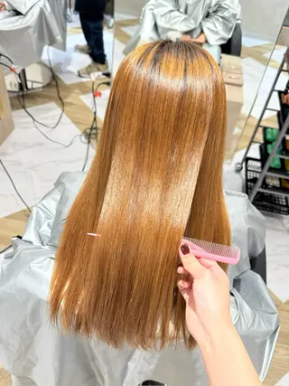 ロング 透明感カラー／ natsukiのヘアスタイル