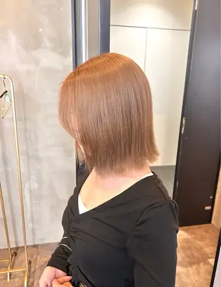 ショート カラー 韓国×髪質改善カラー 💎hinaのヘアスタイル