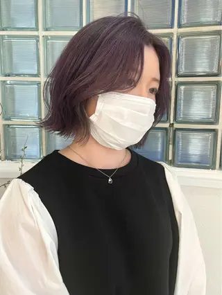 ショート カラー ヘアアレンジ JIEN 🌷 sakuraのヘアスタイル
