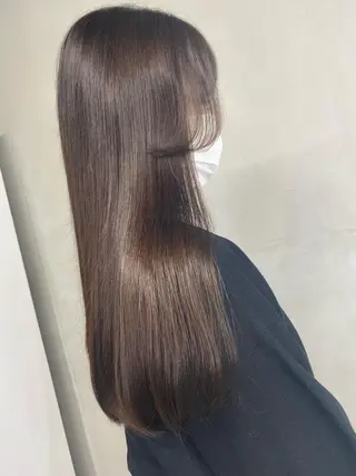 ロング Zina梅田 Kaoriのヘアスタイル