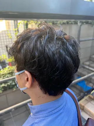 カラー メンズ 🌺まなみ/ うる艶カラー🌺のヘアスタイル