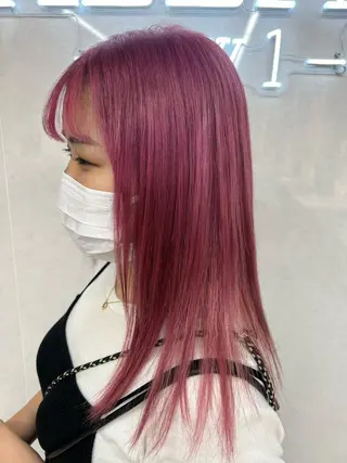 カラー ALEAP himekaのヘアスタイル