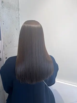 セミロング カラー newi 天王寺 🪐airiのヘアスタイル