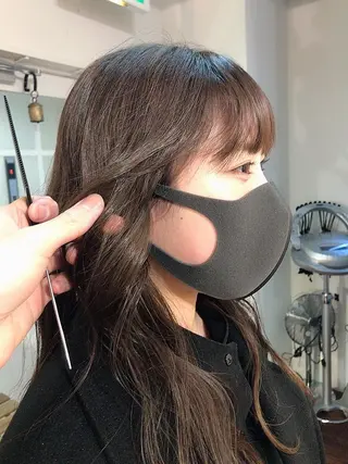 ロング benji所属・名駅/ブリーチカラー /レイヤー/髪質改善のヘアスタイル