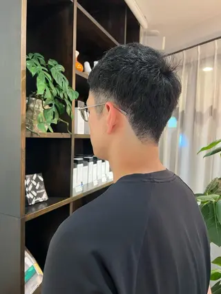 ショート デザインカット 加藤園のヘアスタイル