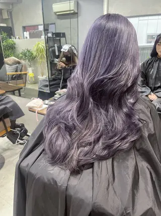 ロング カラー AIRI layer cut hairのヘアスタイル