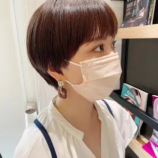 ショート 【ショート、艶髪】 新海龍哉のヘアスタイル