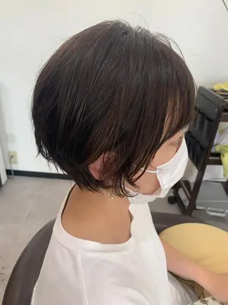 ショート ufufu所属・境 菜摘のヘアスタイル