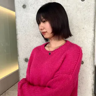 ショート カラー Miyu🎀レイヤー ／透明感カラー🪽のヘアスタイル