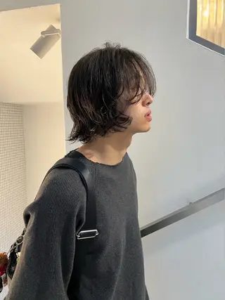 ショート パーマ メンズ ✩似合わせカラー /レイヤー✩momoのヘアスタイル