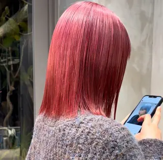 ミディアム カラー The Path ARENのヘアスタイル